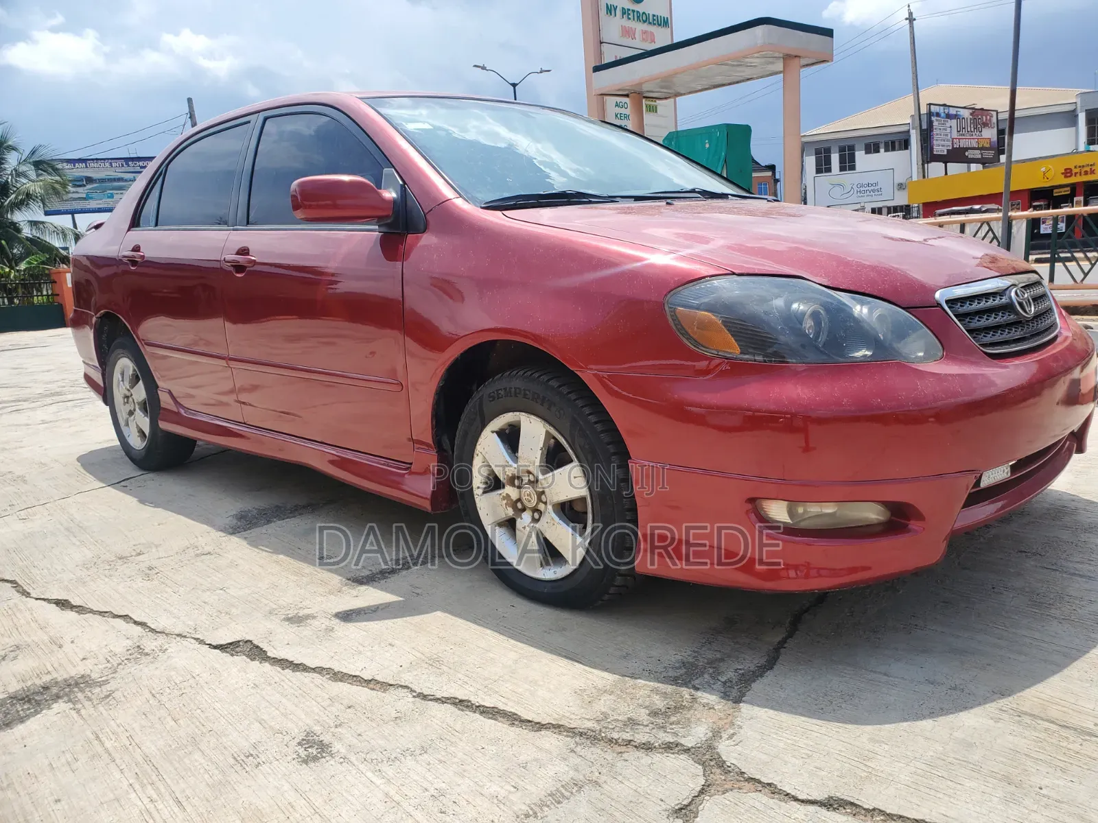 Toyota Corolla 2005 Red