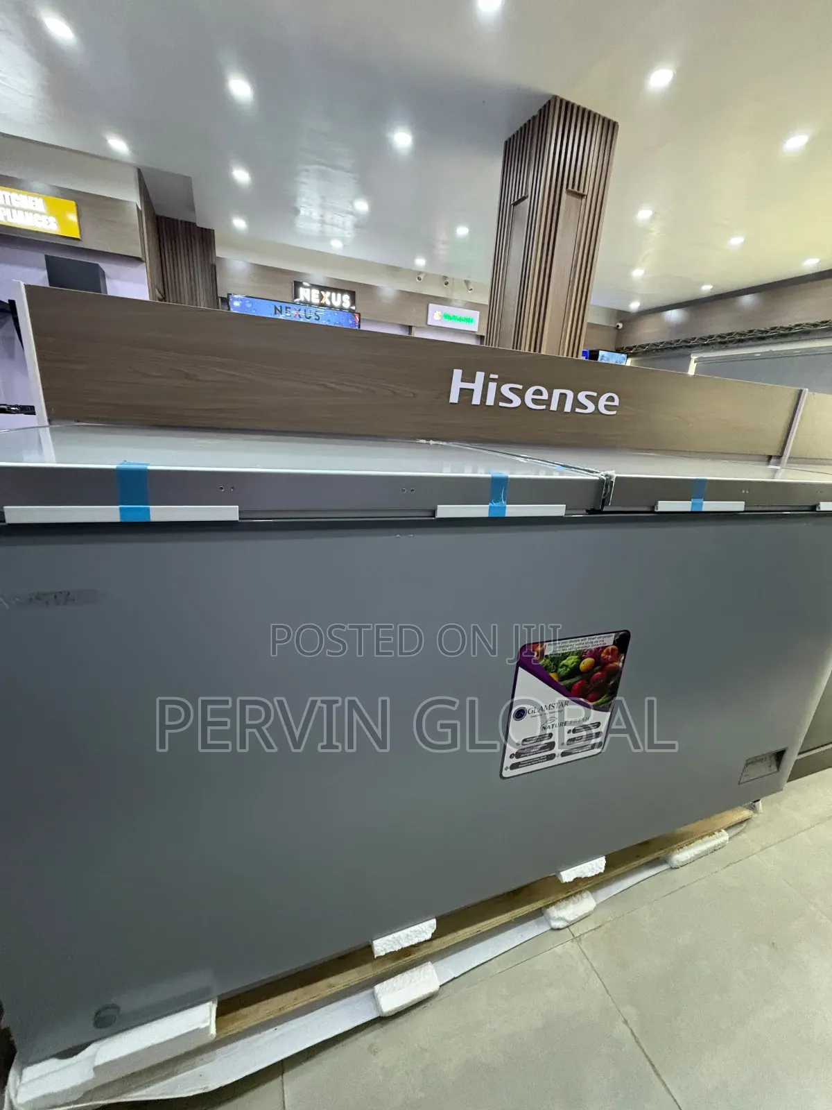 Glamstar Freezer GCF600E 508L [Double Door ]