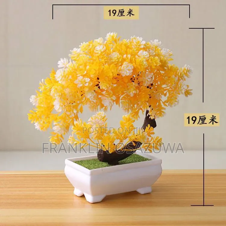 Artificial Bonsai Tree With Ceramic Pot (Decorative Plant)