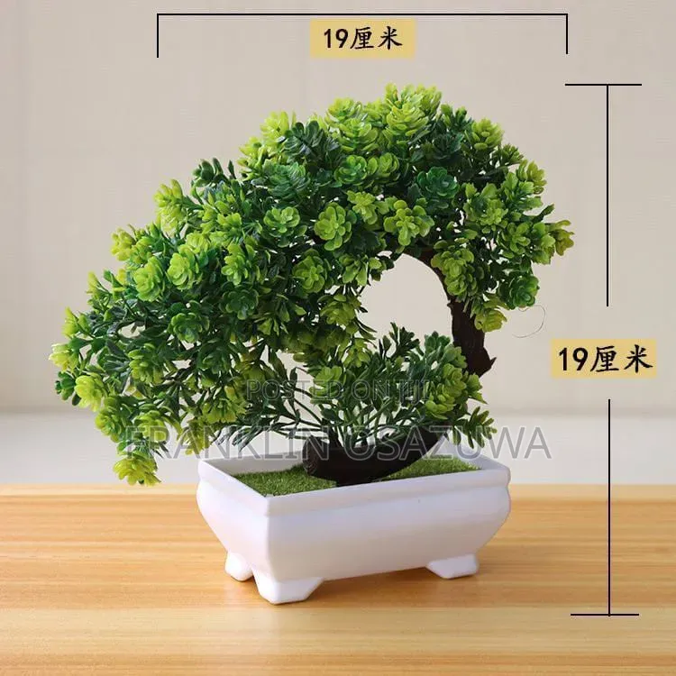 Artificial Bonsai Tree With Ceramic Pot (Decorative Plant)