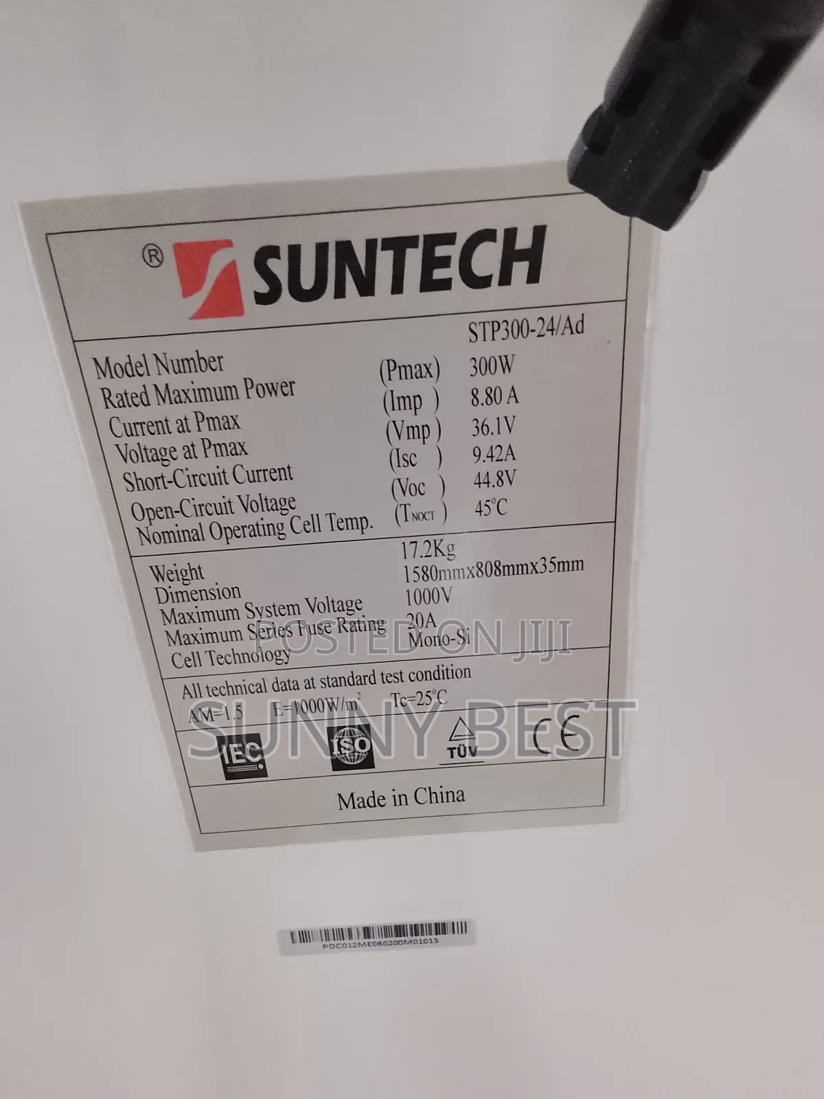 Suntech Solar Panel 300w