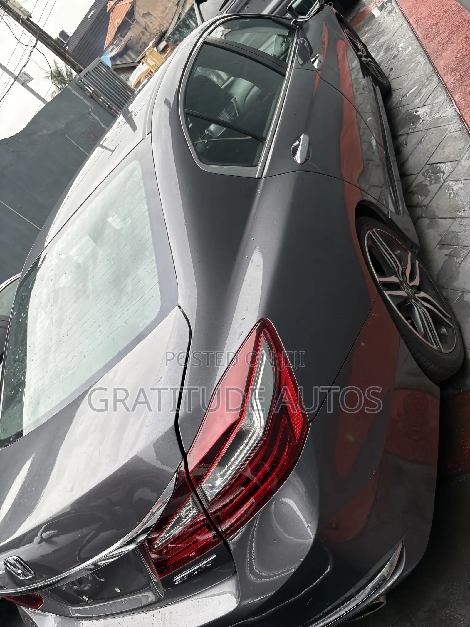 Honda Accord Sport 4dr Sedan FWD (2.4L 4cyl 2A) 2016 Gray