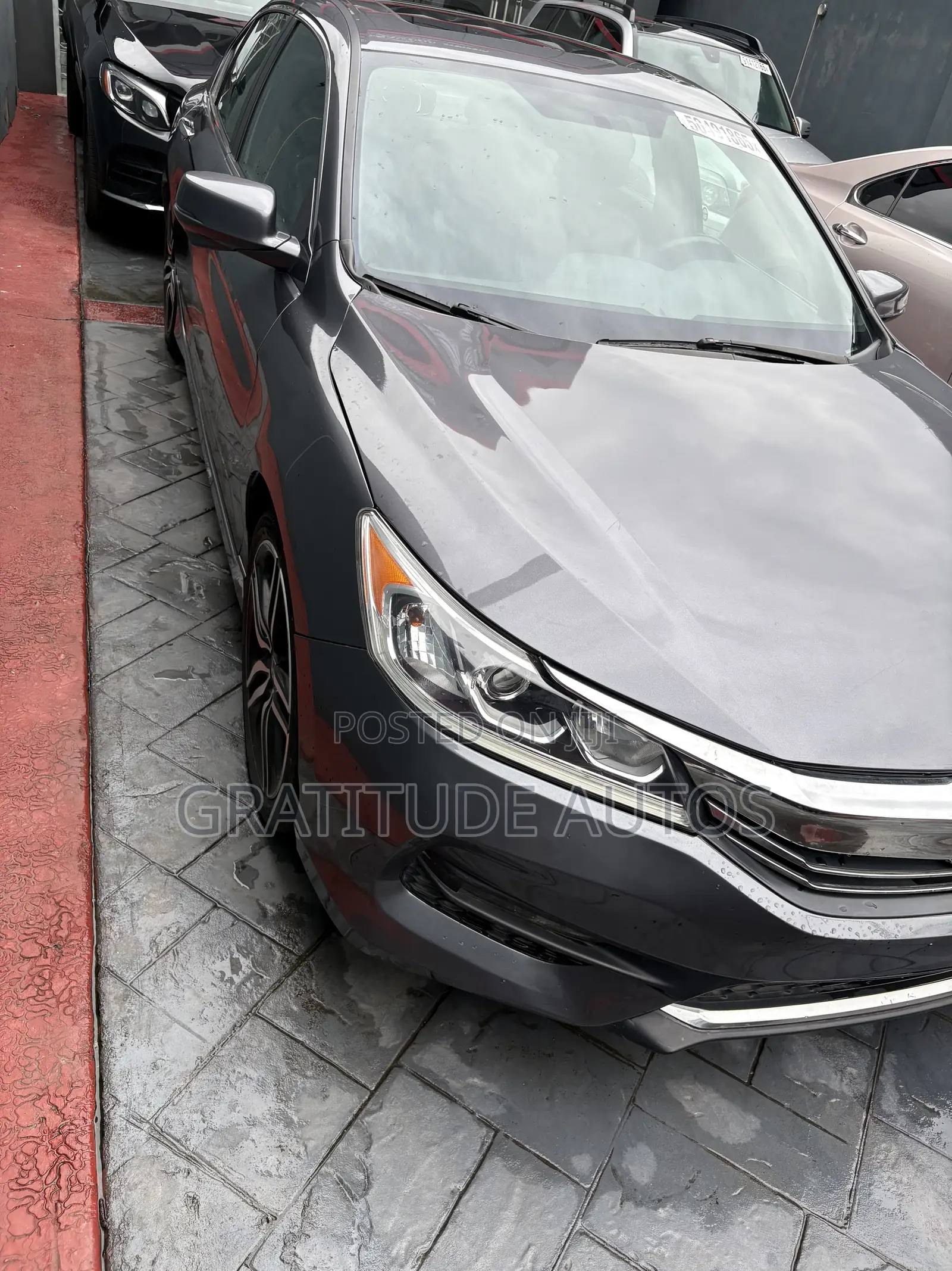 Honda Accord Sport 4dr Sedan FWD (2.4L 4cyl 2A) 2016 Gray