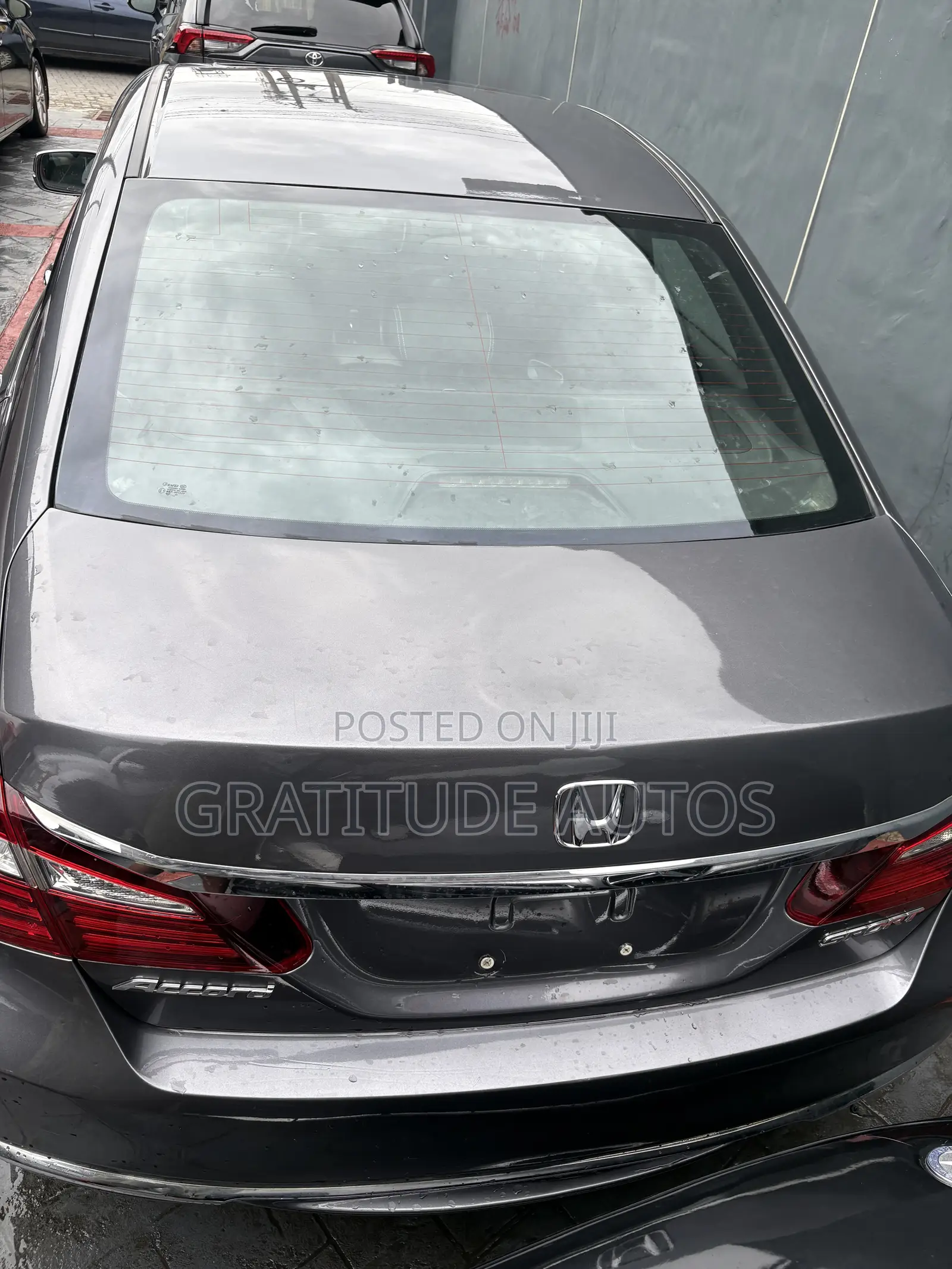 Honda Accord Sport 4dr Sedan FWD (2.4L 4cyl 2A) 2016 Gray