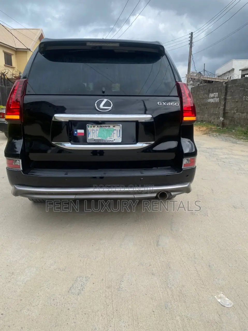 Black Lexus GX460 for Rent - Car for Hire