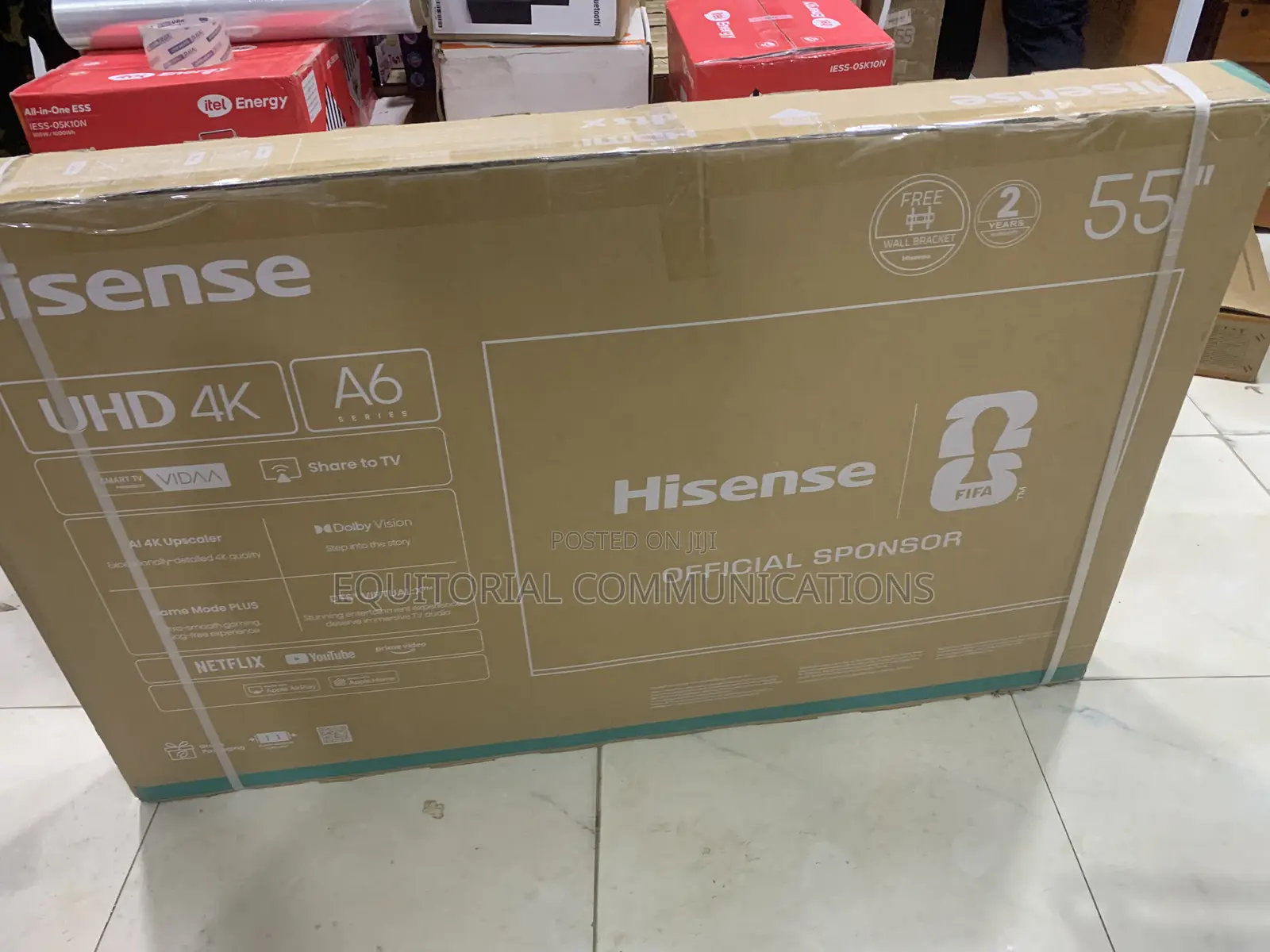 Hisense 55A6Q Smart TV With Premium Visual and Audio Experience