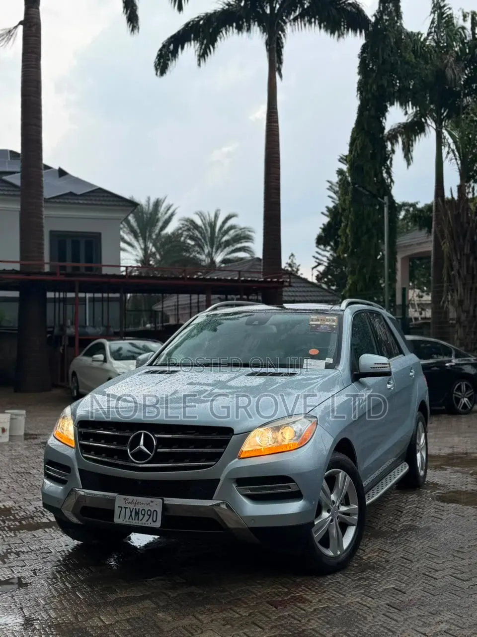 Mercedes-Benz M Class 2014 Blue