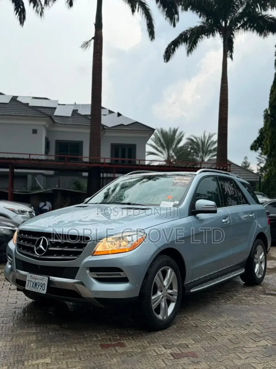 Mercedes-Benz M Class 2014 Blue