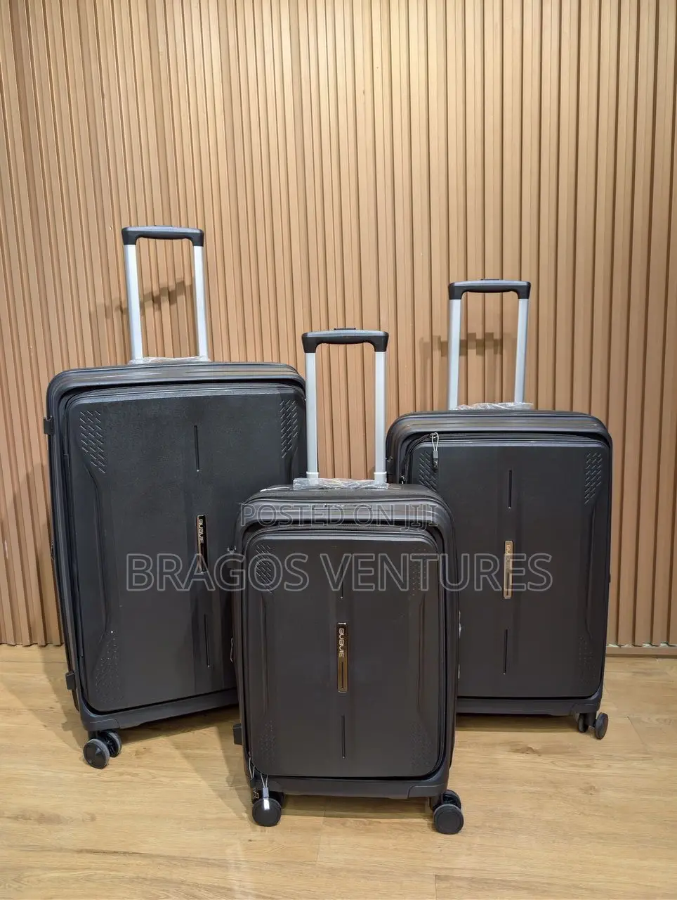 Luxury Set of 3pcs Bub Boxes and Traveling Bag