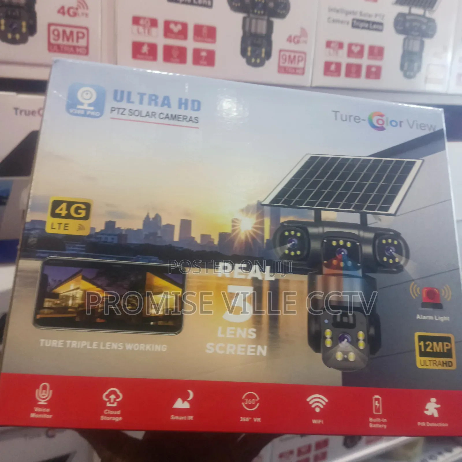 3 View Solar 4G Camera