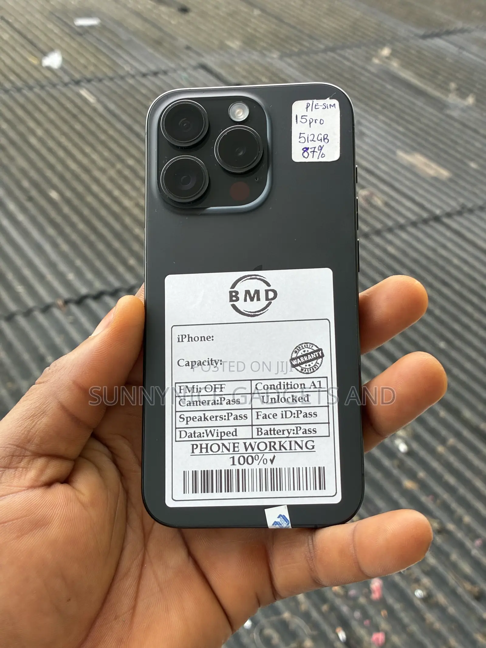 Apple iPhone 15 Pro 512 GB Black