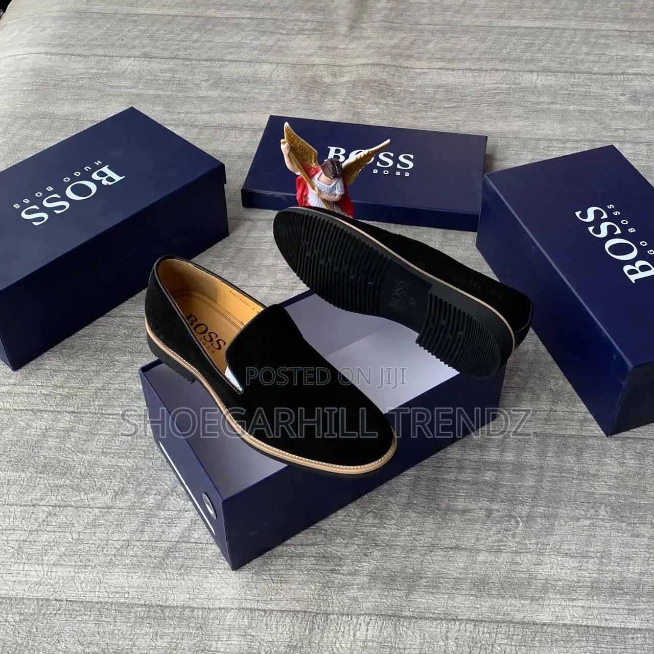 Boss Suede Loafers Shoes
