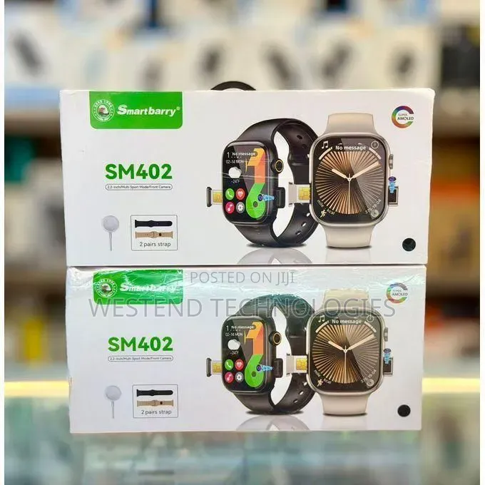 Smartberry 4GLTE Smartwatch Phone With AMOLED Display, SIM Slot Camera