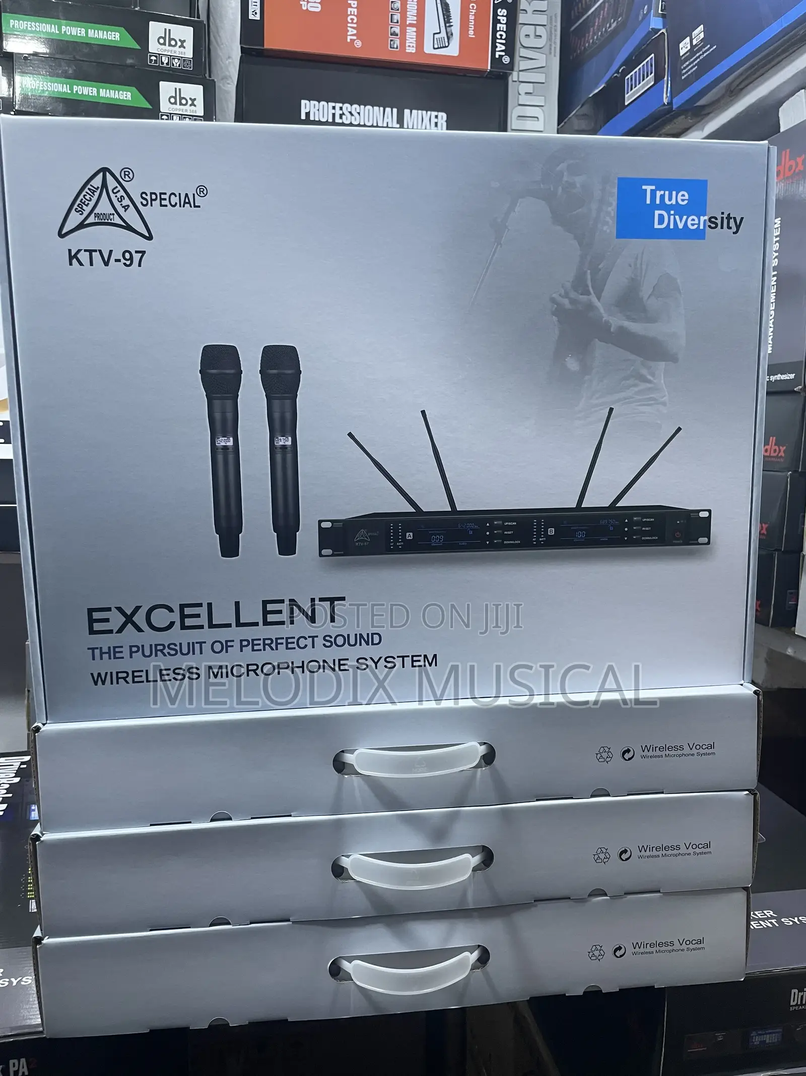 Special USA KTV97 Professional Dual Wireless Microphone