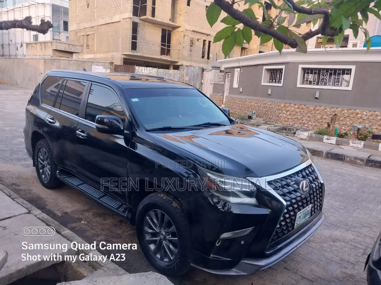 Black Lexus GX 460 for Hire- Car for Rent