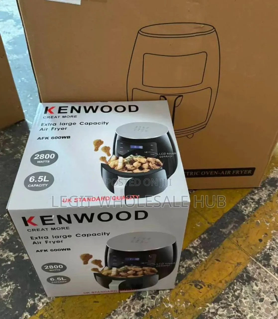 6.5L Kenwood Air Fryer (2800W)