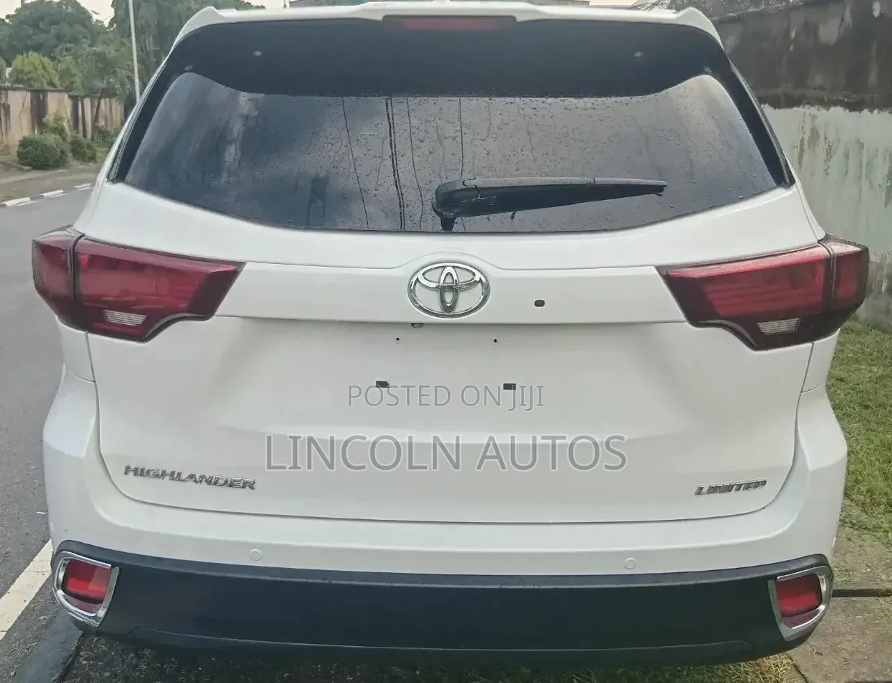 Toyota Highlander Limited Platinum V6 4x4 (3.5L 6cyl 6A) 2016 White