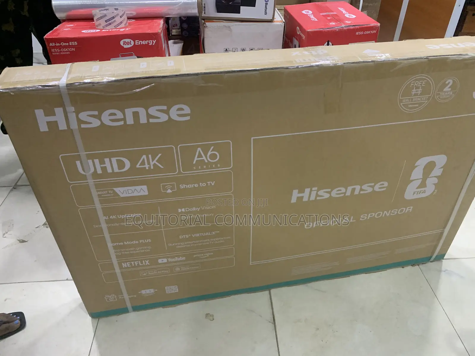 Hisense 55 Inch Smart TV Model 55A6Q With Cinematic Experience