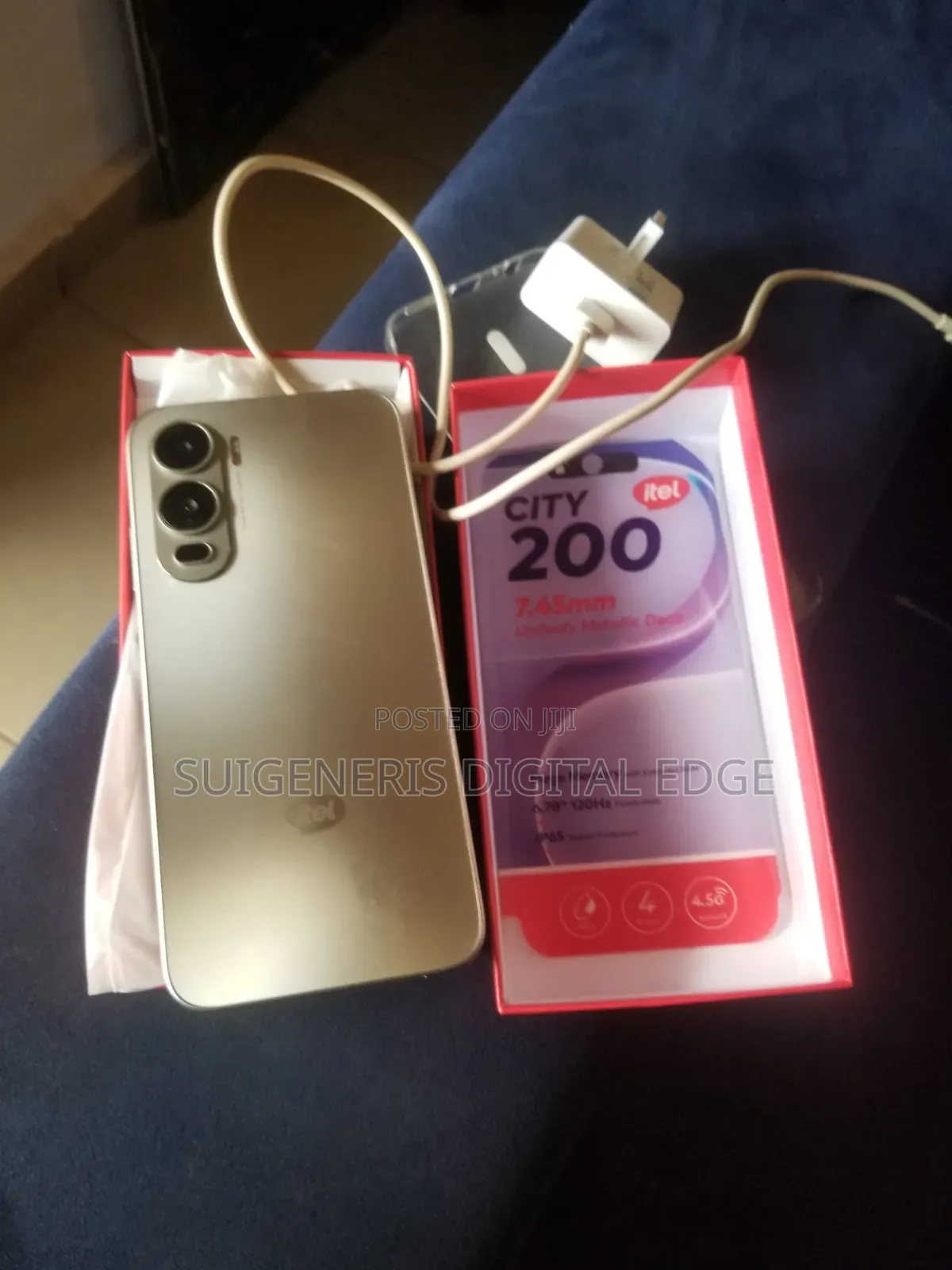 Itel City 200 128 GB Gold