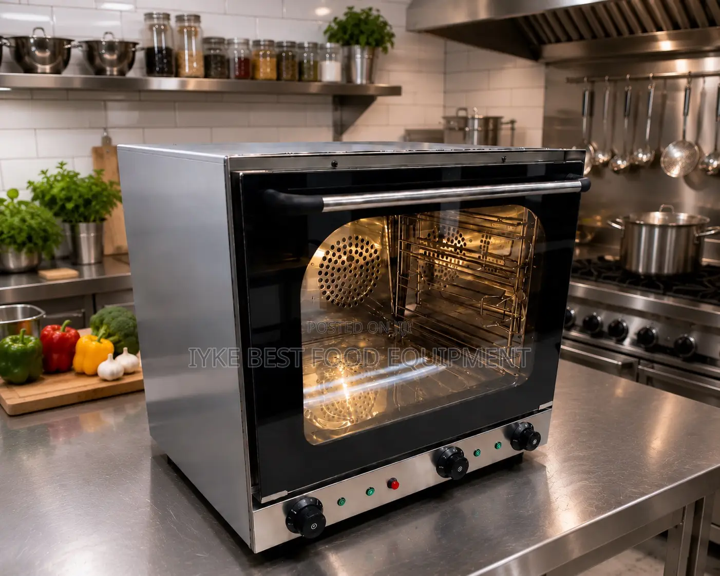 4 Trays Convection Ovens