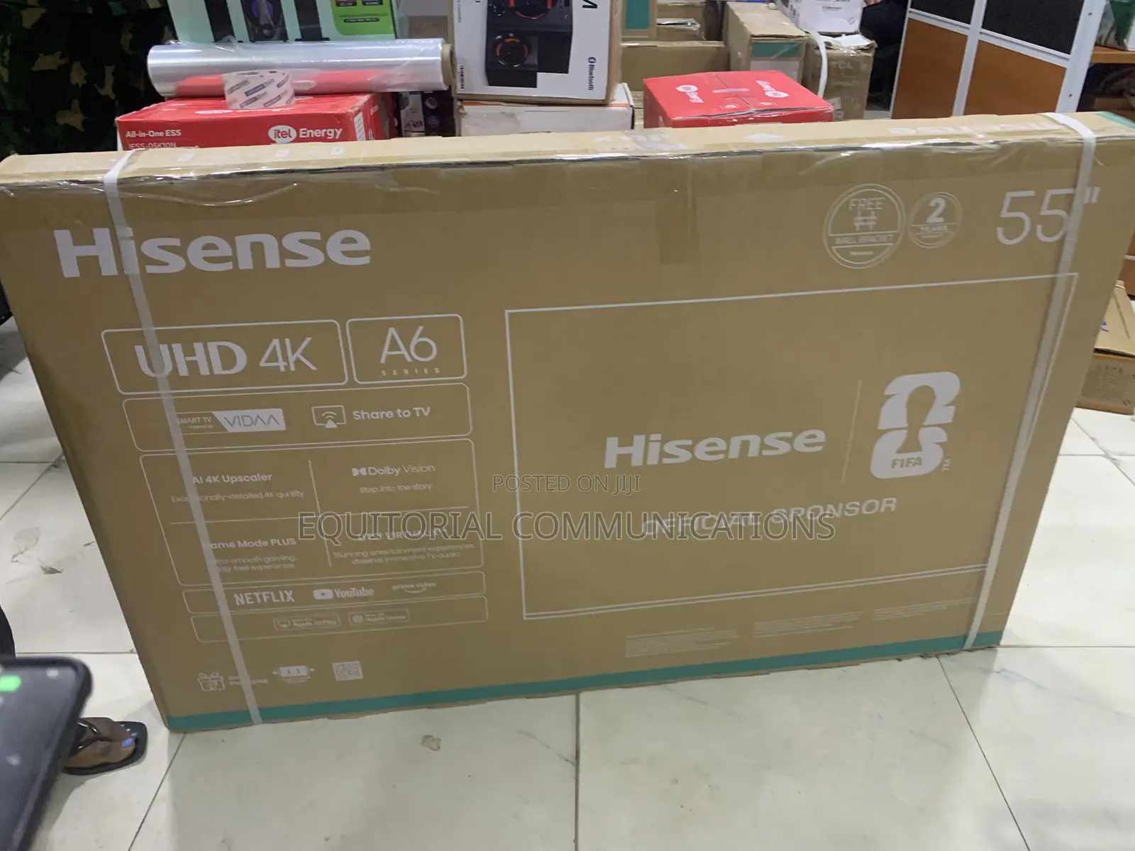 Hisense 55inch Smart LED TV With Ultra HD Entertainment Experience