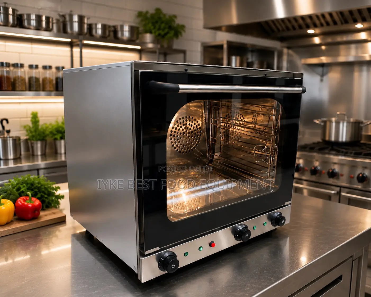 4 Trays Convection Ovens