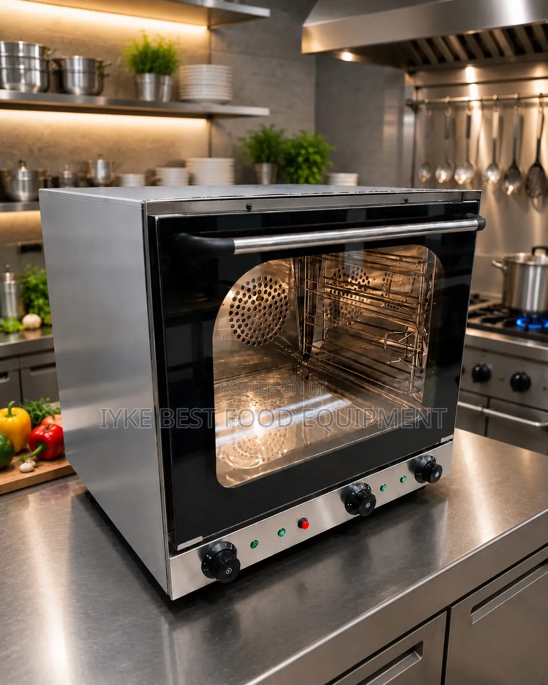 4 Trays Convection Ovens