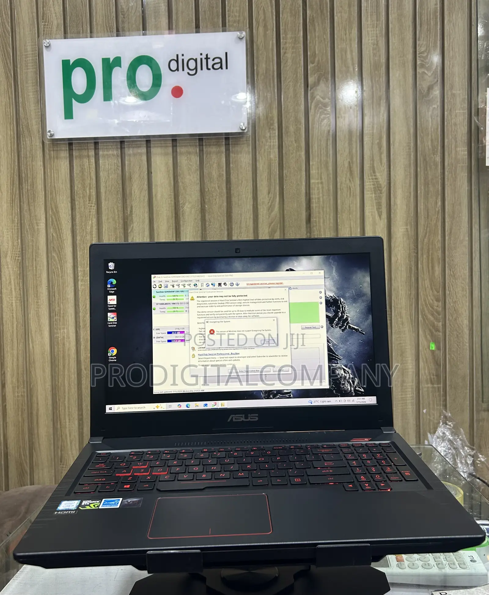 Laptop Asus TUF Gaming FX504 16GB Intel Core i5 HDD+SSD 1T