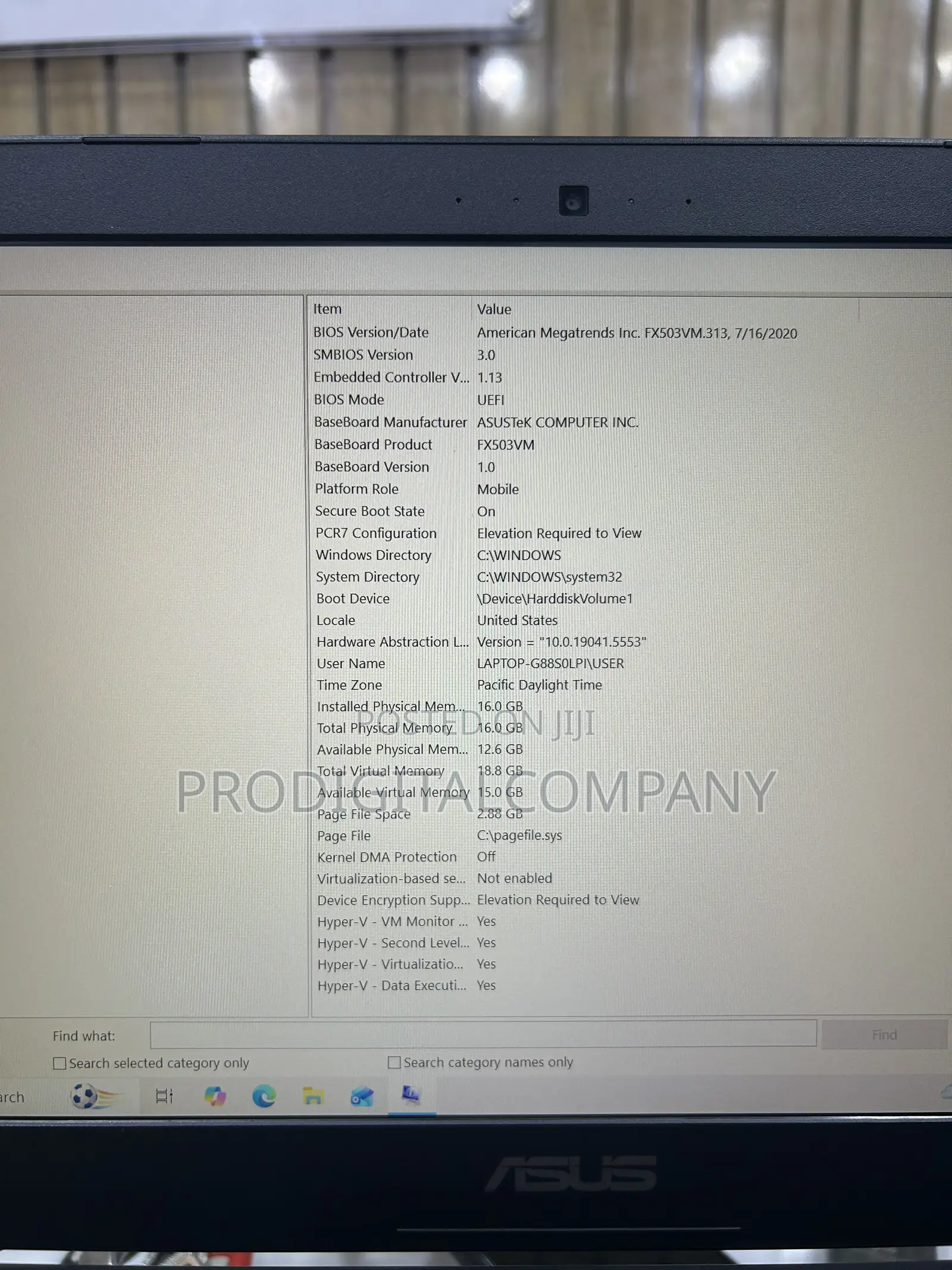 Laptop Asus TUF Gaming FX504 16GB Intel Core i5 HDD+SSD 1T