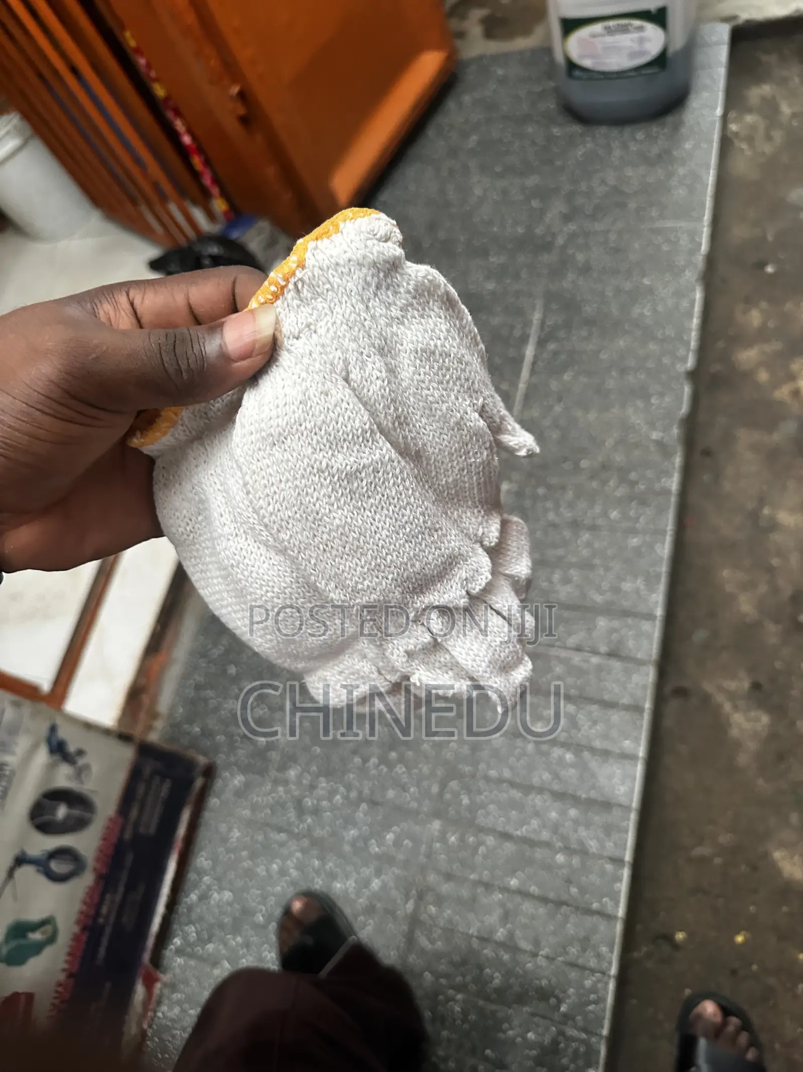 Cotton Knitted Work Gloves