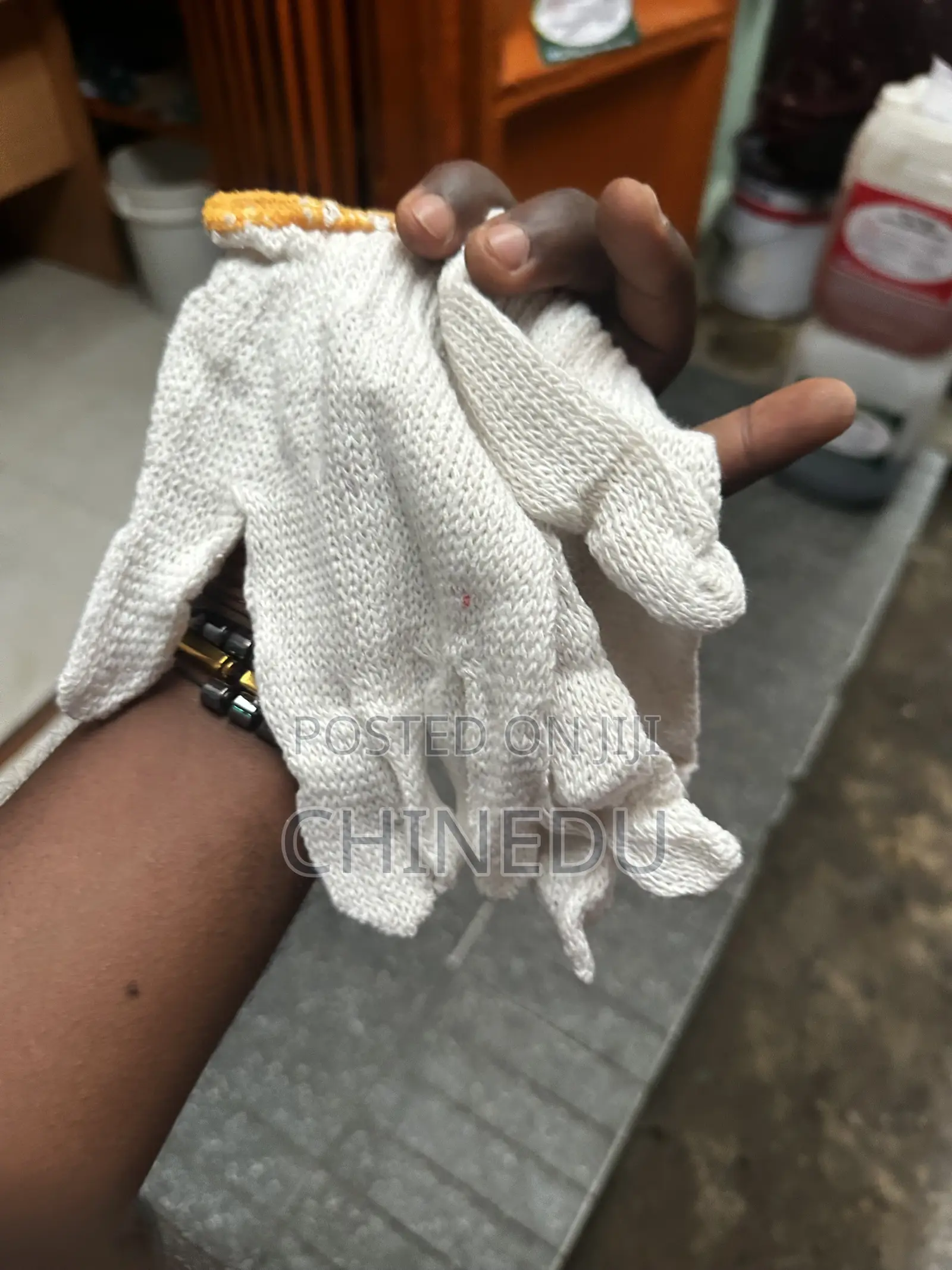 Cotton Knitted Work Gloves