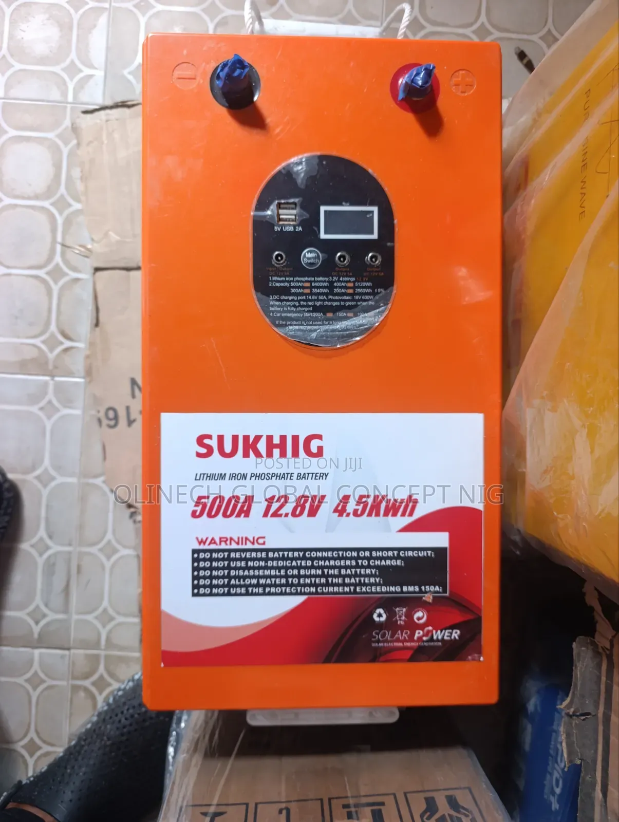 500 Ah 12 Sukhig Lithium Ion Phosphate Battery