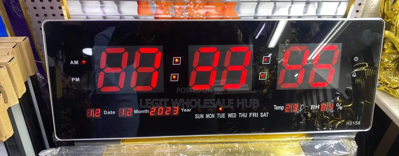 Quality Led Display Digital Wall Clock