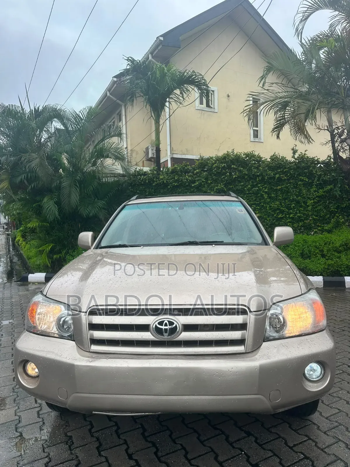 Toyota Highlander V6 2007 Brown