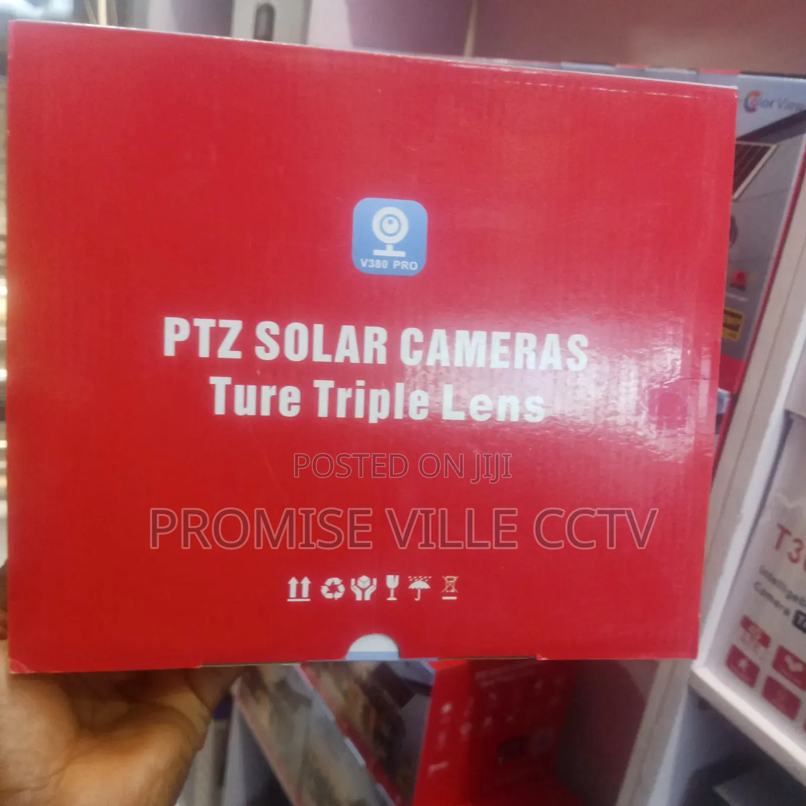 3 Lens Camera With Solar