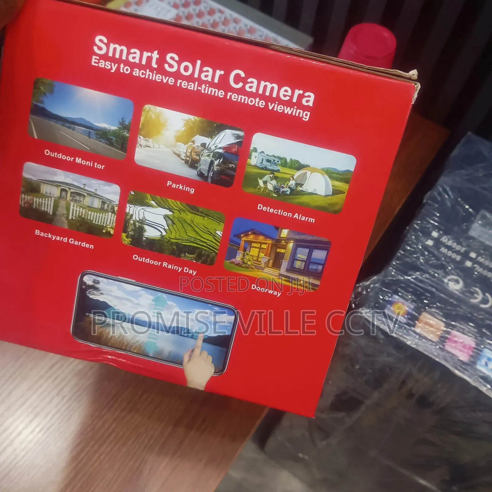 3 Lens Camera With Solar
