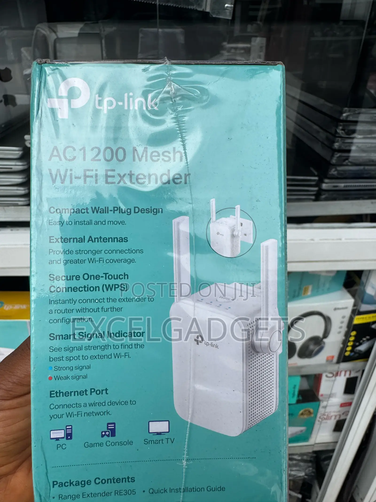 TP Link Mesh WiFi Extender AC1200 Dual Band 5GHz 2.4GHz