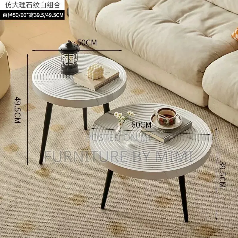 . Premium 2-in-1 Nordic Nesting Center Table Set – Modern Luxury 
