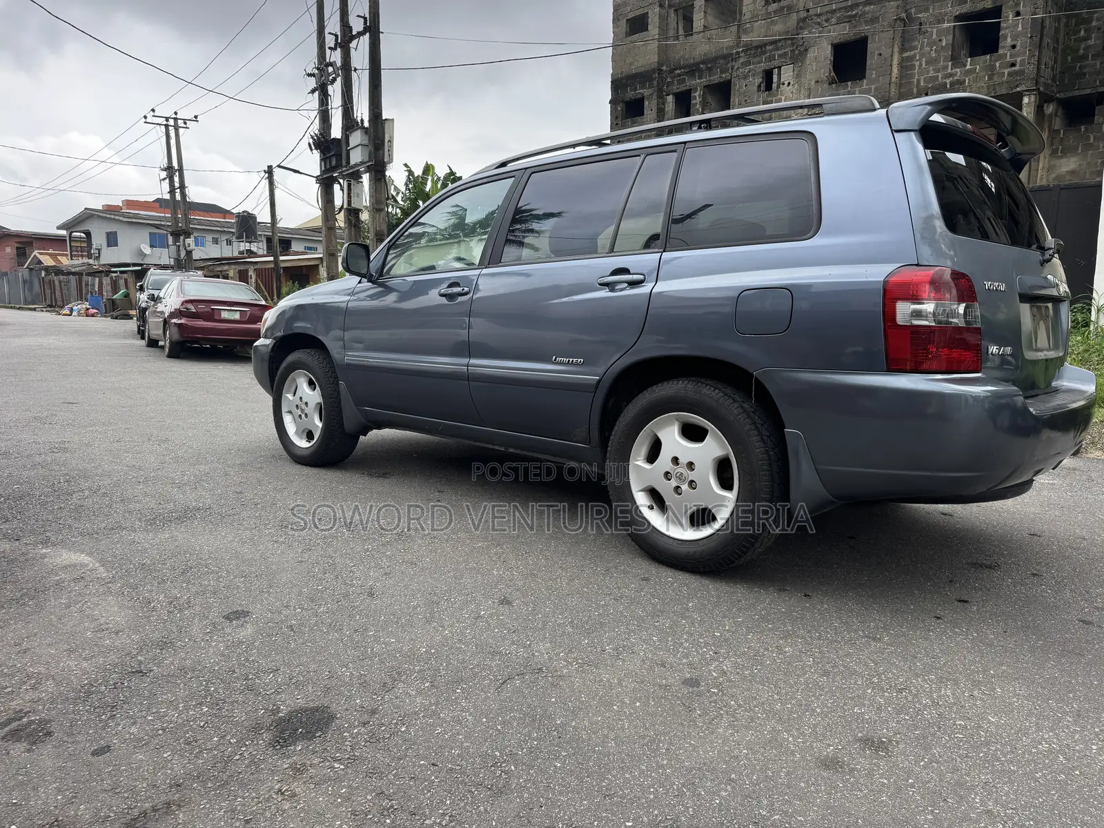 Toyota Highlander Limited V6 2006 Blue