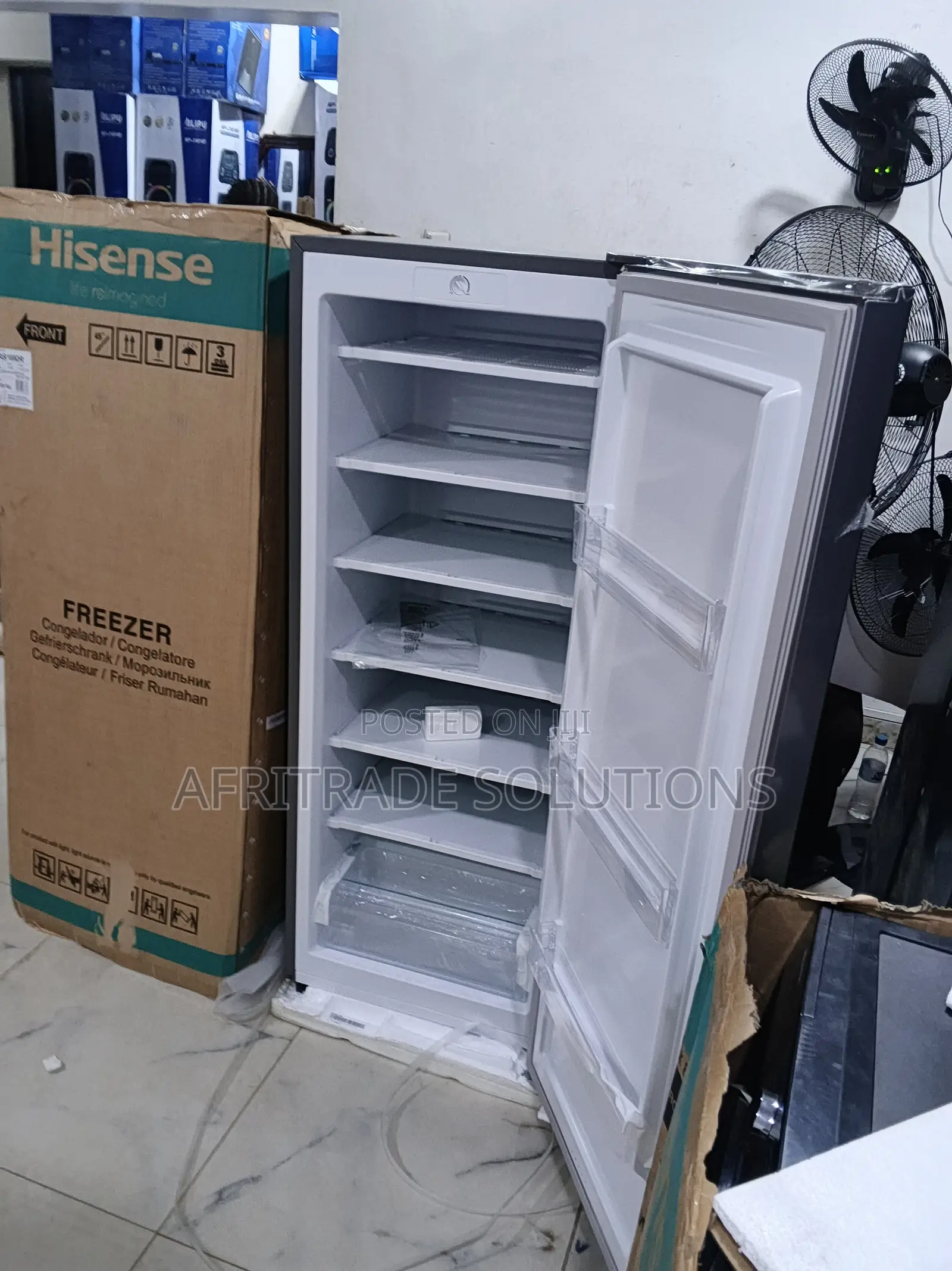 Hisense Upright Freezer With Door Basket
