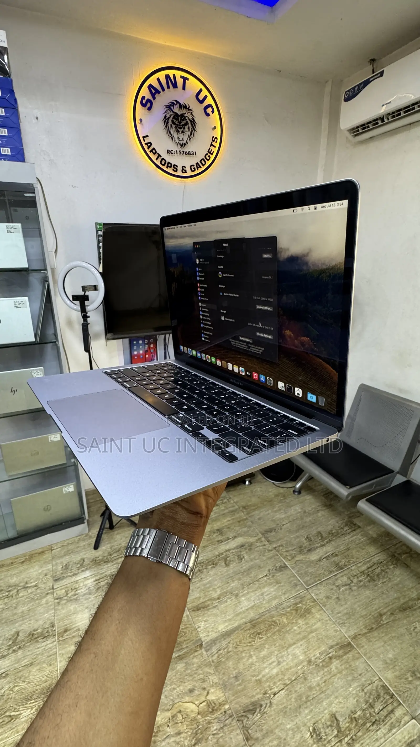 Laptop Apple MacBook Air 2020 M1 8GB Apple M1 SSD 256GB
