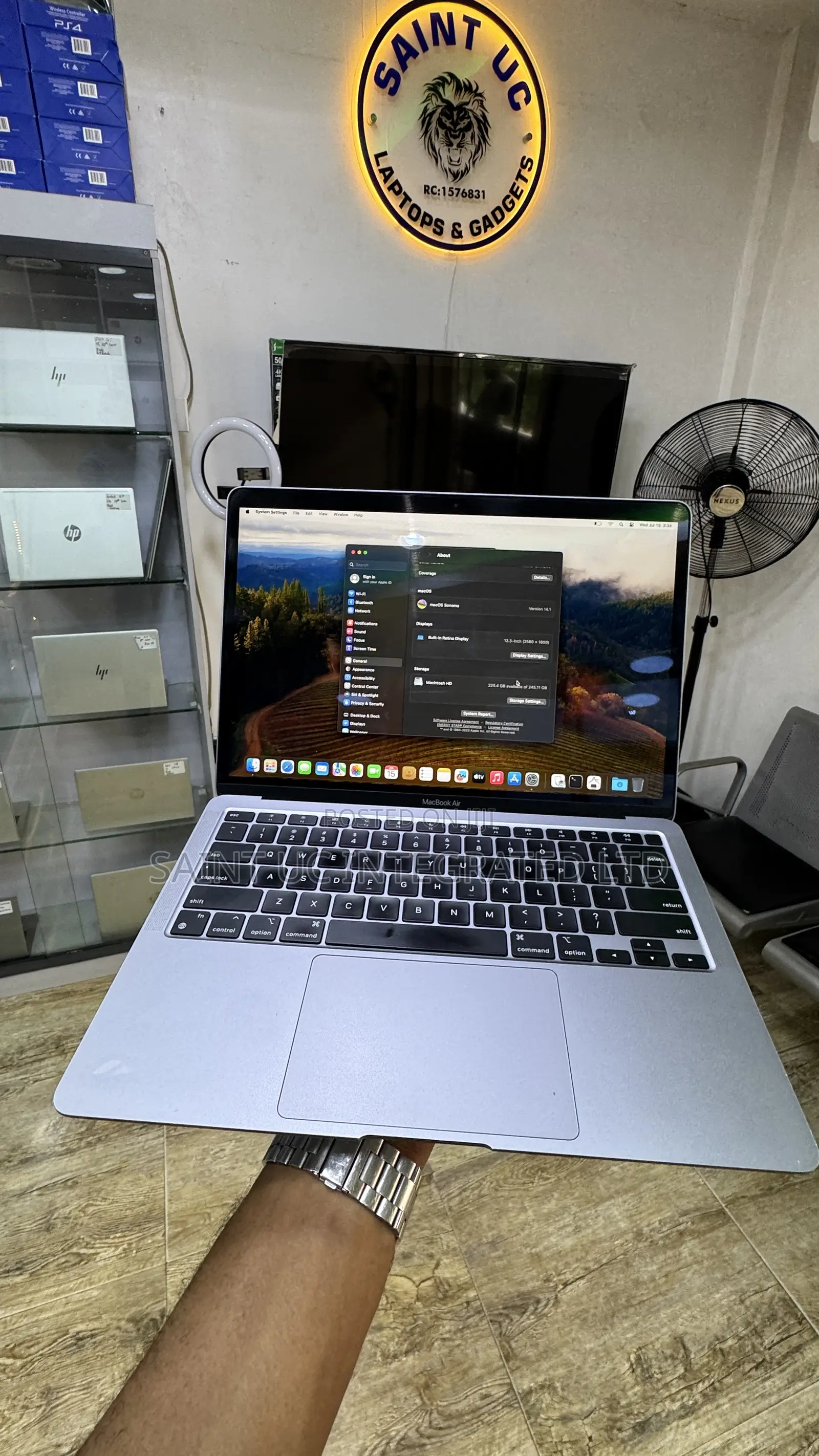 Laptop Apple MacBook Air 2020 M1 8GB Apple M1 SSD 256GB