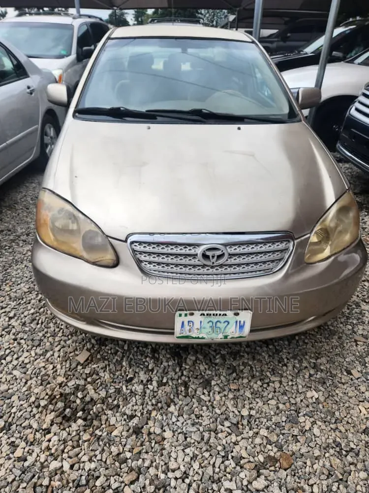 Toyota Corolla 2006 Gold