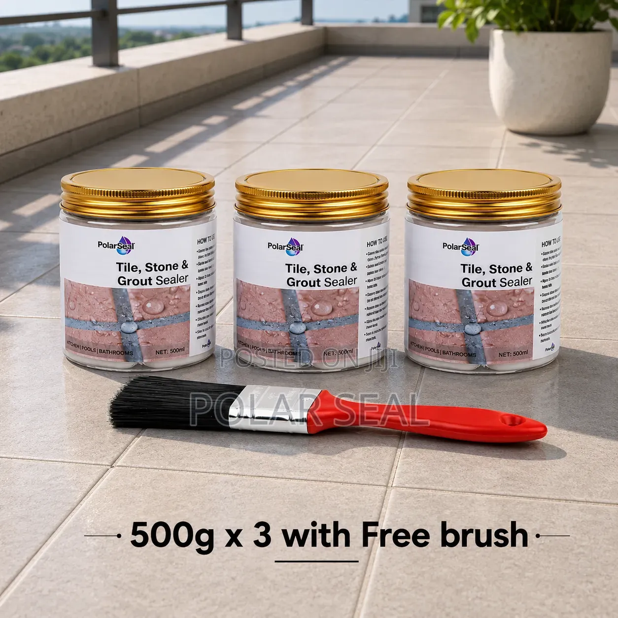 Waterproof Liquid for Terrace, Bathroom, Tiles, Wood, Swimming-Pool