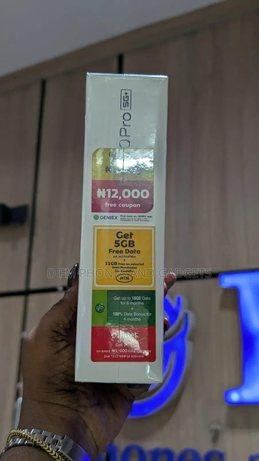 New Infinix Hot 70 Pro 256 GB Blue