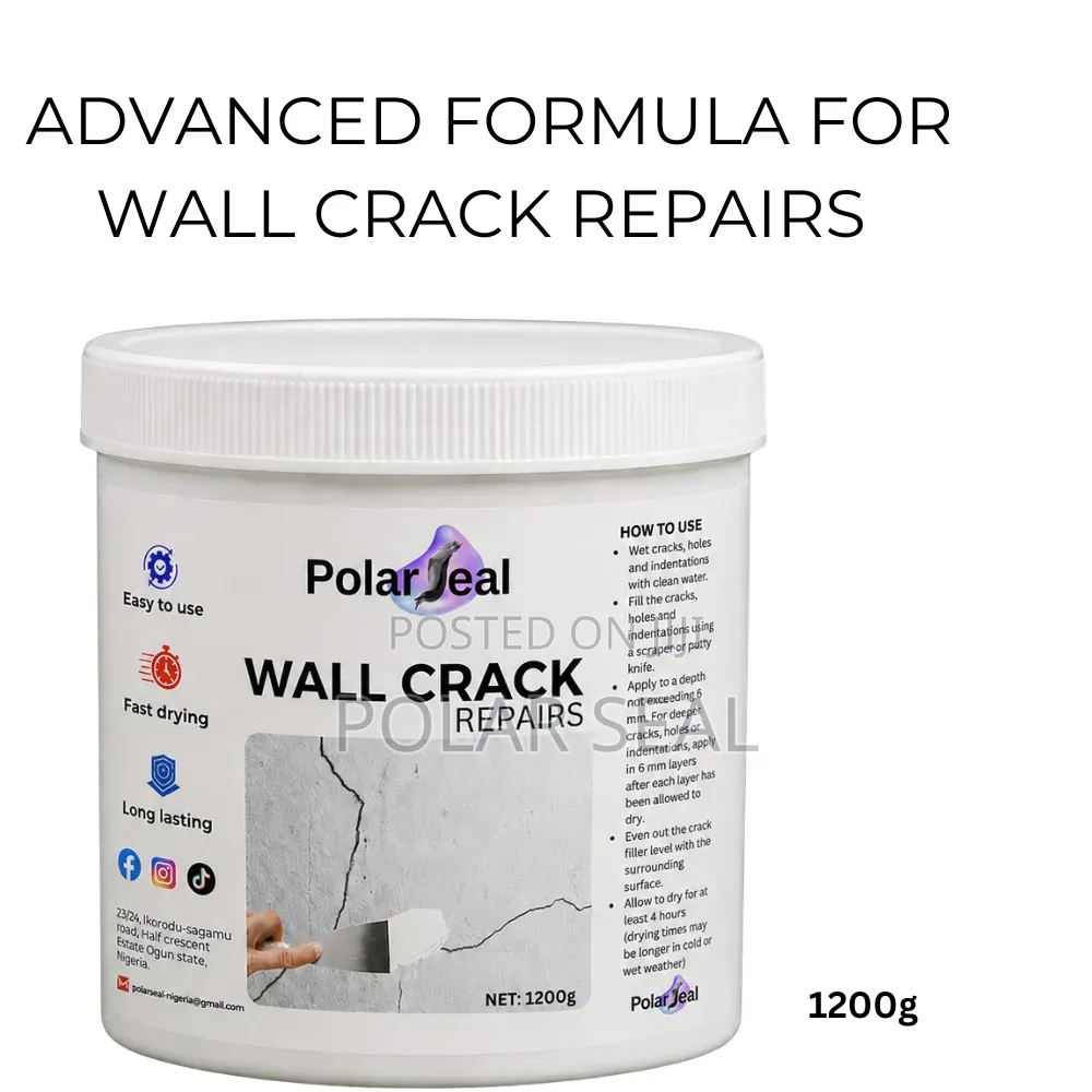 Wall Crack Repair Kit | Putty | Paste | Fast Drying