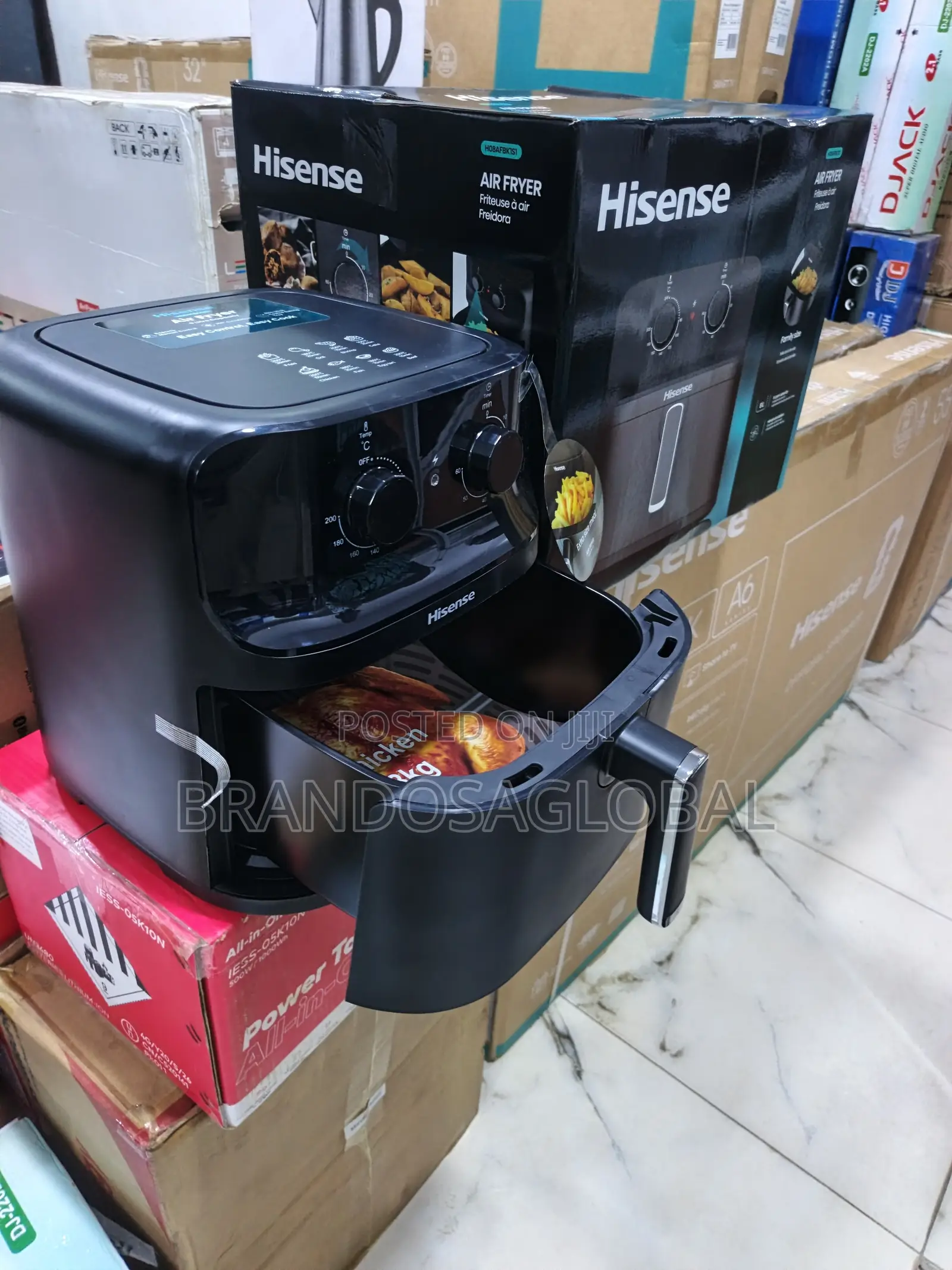 Hisense 8L Air Fryer – Healthy Oil Less Fryer