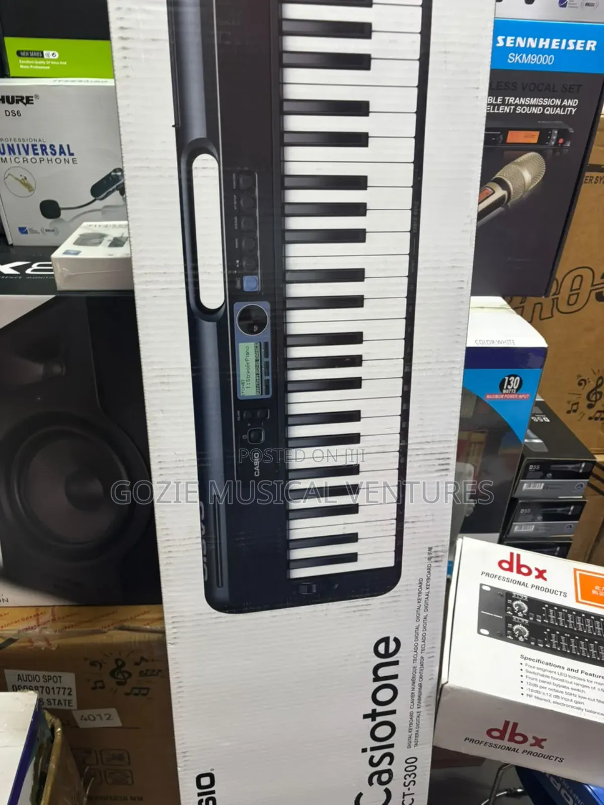 Casio Ct-S300 Complete 61 Keys Synthesizer Piano Tested and Trusted 
