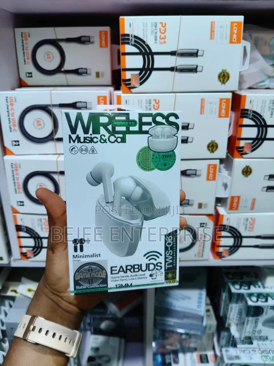 Remax TWS-06 Wireless Earbud