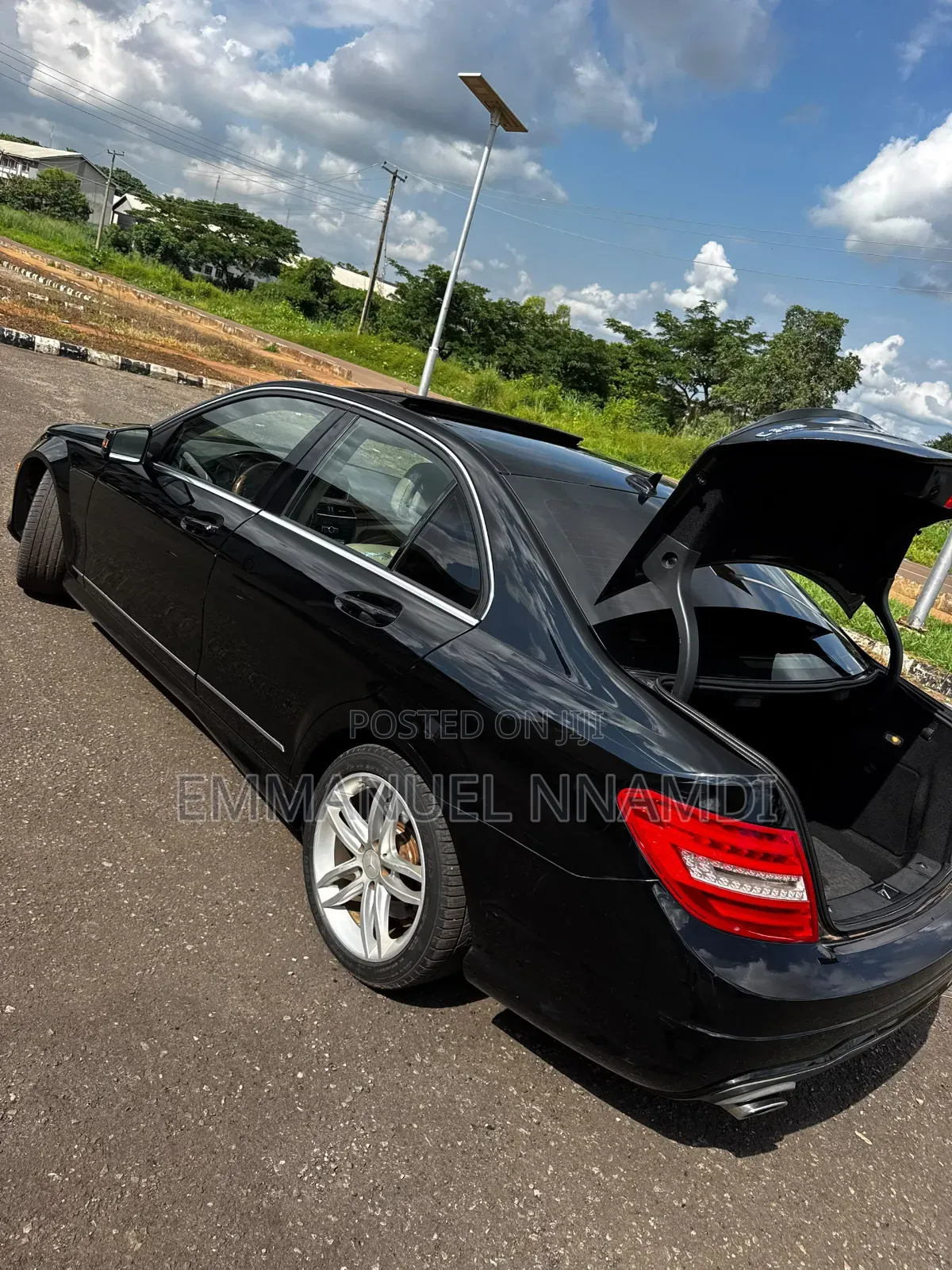 Mercedes-Benz C300 Sport 4Matic Sedan AWD (3.5L 6cyl 7A) 2013 Black